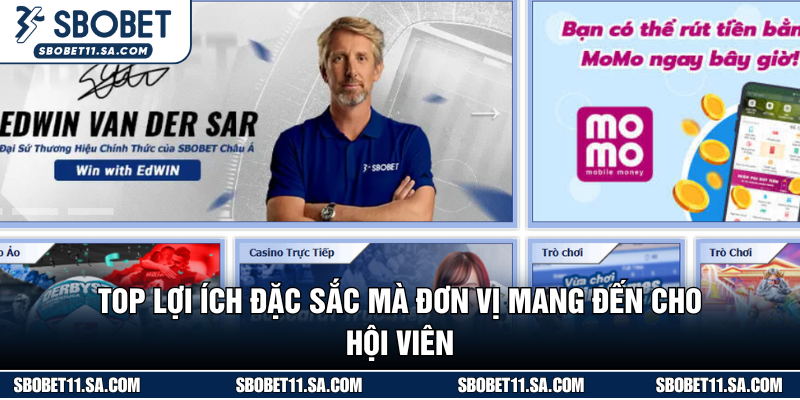 Một vài lợi ích nổi bật mà nhà cái mang tới cho hội viên