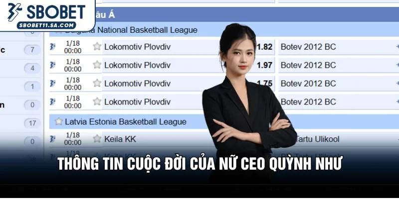 Thông tin cuộc đời của nữ CEO Quỳnh Như